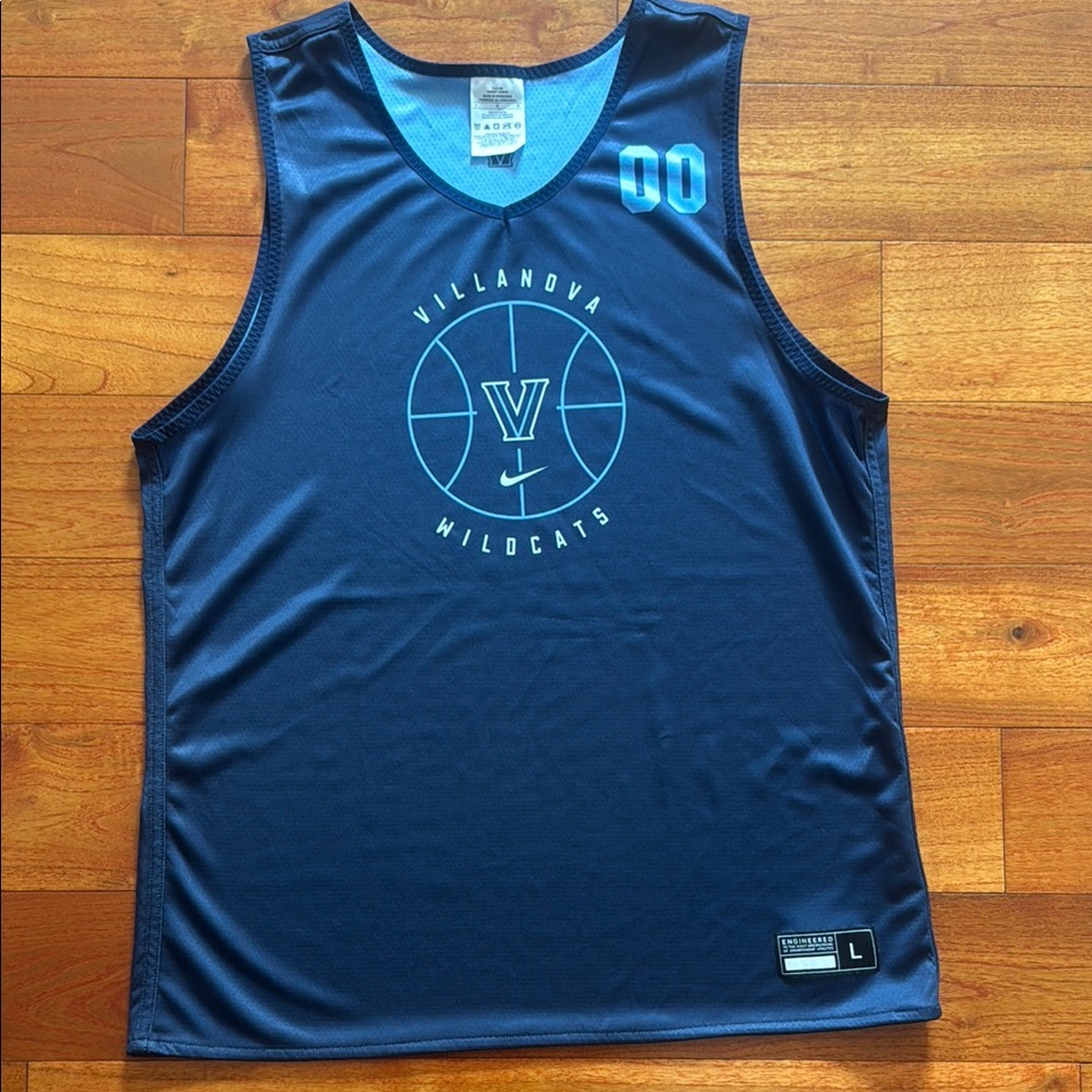 Villanova Wildcats Blue Basketball Jersey